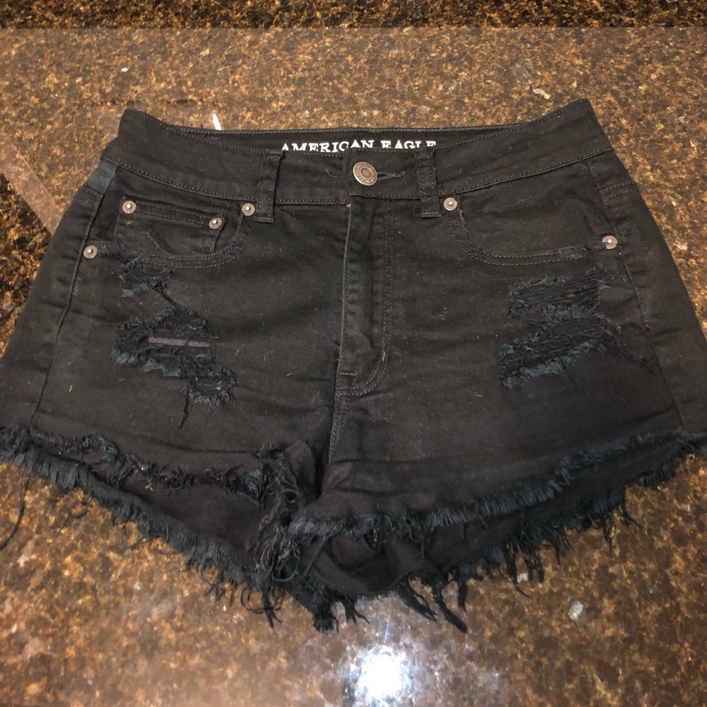American Eagle High Rise Festival Shorts